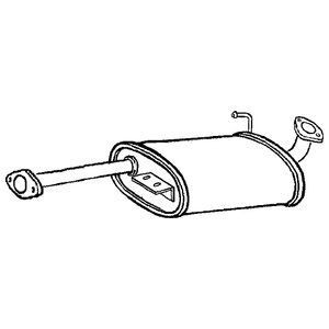 Klarius centre exhaust - centre, pipe