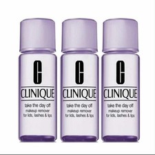 3x Clinique Take The Day Off Makeup Remover/Lids,Lashes&Lips,50ml/Totals 150ml.