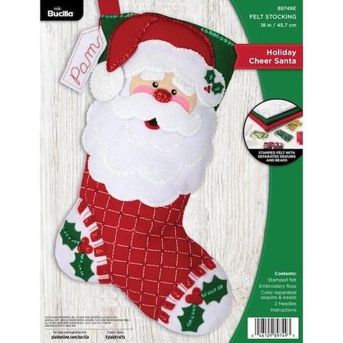 Bucilla felt christmas - 18",