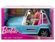 Barbie Jeep Vehicle with Dolls
