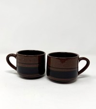 Pair Handmade Pottery Mugs