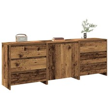 3 Piece Sideboard Old Wood
