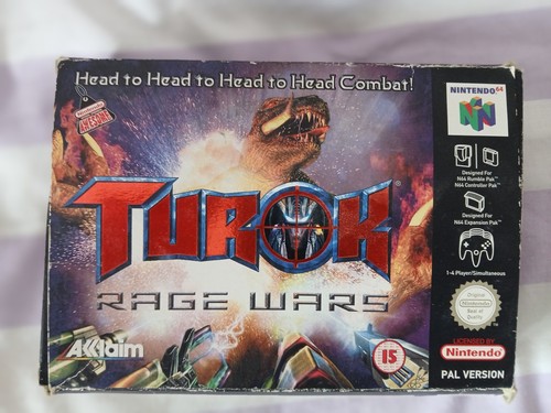Turok rage wars nintendo 64 - wars,