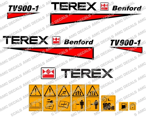 Terex benford tv900 roller - tv900,