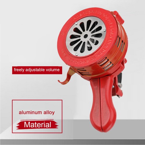 Hand crank siren - horn,