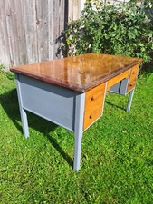 abbess desk, vintage, home office, retro