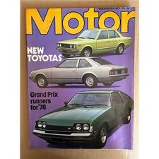 Toyota celica motor magazine - toyota,