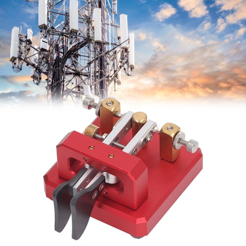 Red morse code key double - morse,