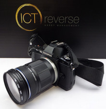 Olympus E-M5 & 14-150mm Lens No Battery 16MP Mirrorless Digital Camera Untested