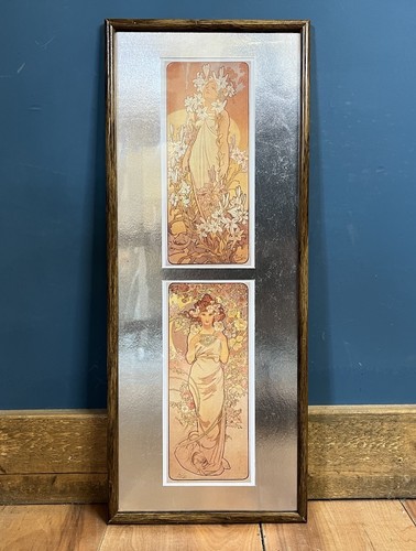 Vintage alphonse mucha framed - vintage,