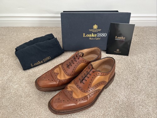 Loake 1880 funnelweb brown - loake,
