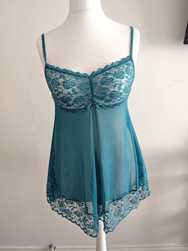 Vintage y2k women teal - women's, green