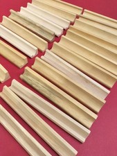 24 Wooden Tile Holders for