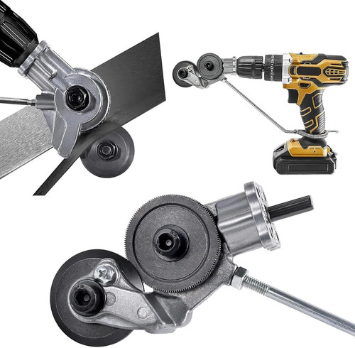 Electric drill plate cutter - drill,
