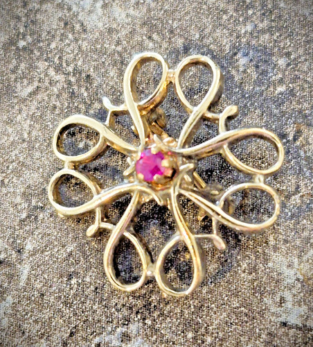 Tiny 10k gold - gold, vermeil