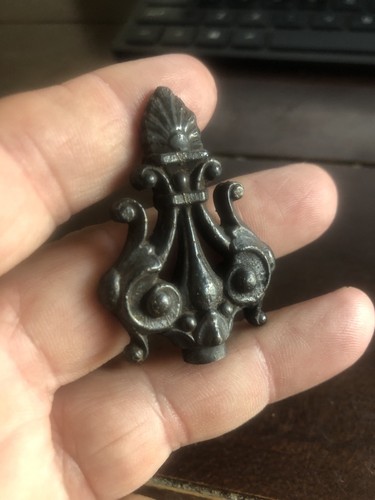 Ansonia standing statue clock - standing,