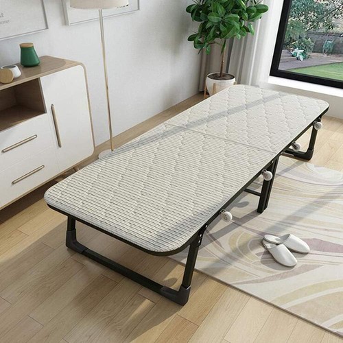 Folding single bed - single, rollaway