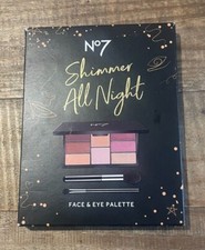 NO 7 SHIMMER ALL NIGHT FACE &