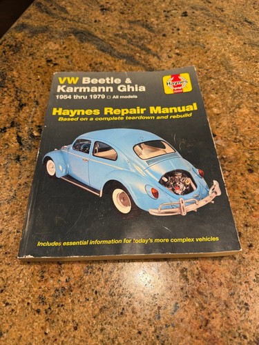 Vintage haynes repair manual - vintage,