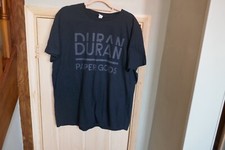 Duran Duran Paper Gods New XL Bournemouth Concert T-Shirt and Program