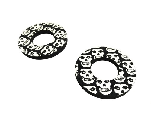 Black skull donuts - skull,