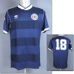 Scotland match worn - scotland,
