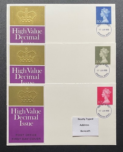 1970 high value definitive - 1970,