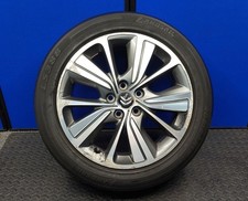 CITROEN C4 GRAND PICASSO MK2 17" INCH ALLOY WHEEL WITH TYRE 0-2mm 205/55/17 7J17