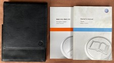 VW TIGUAN MK1 HANDBOOK OWNERS MANUAL WALLET NAVI RNS 310 315 2012-2015 CARS L41