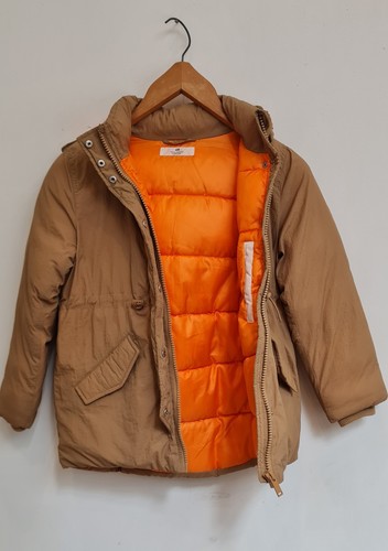 Kids tan parka puffer - h&m,