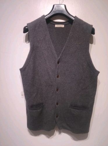Woolovers mens waistcoat - xl,