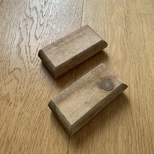 Half newel post solid pine - half,