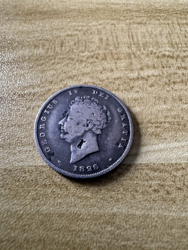 George silver shilling - george,