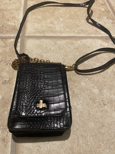 Primark black faux leather - black,