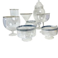 Candy Table Set Of 8 Clear