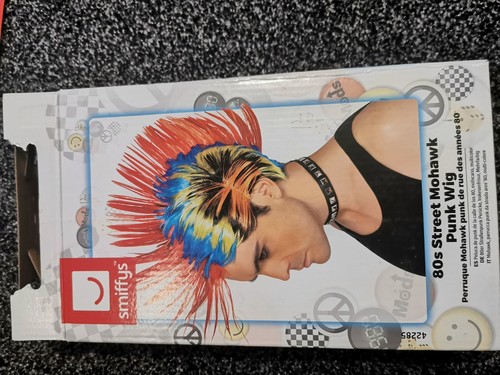 Punk rock wig mohican - rock,