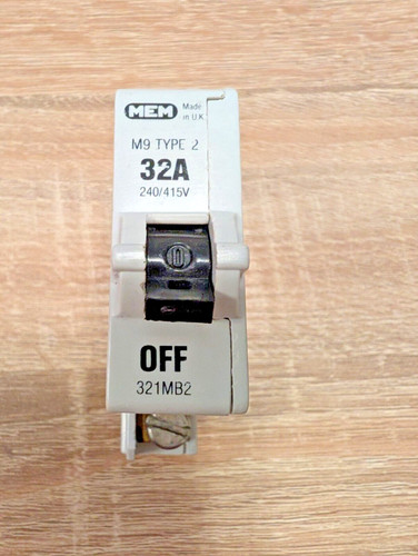 Mem 321mb2 type - type, mcb