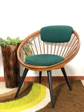 VINTAGE "CIRCLE" ARMCHAIR By YNGVE EKSTROM -WAIMEA Interior Design Home Chair