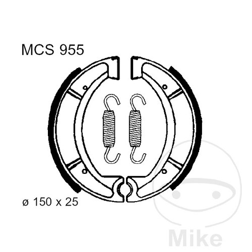 Trw spring brake shoes - trw,