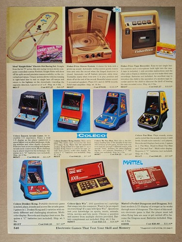 Coleco mini arcade tabletop - mini-arcade,