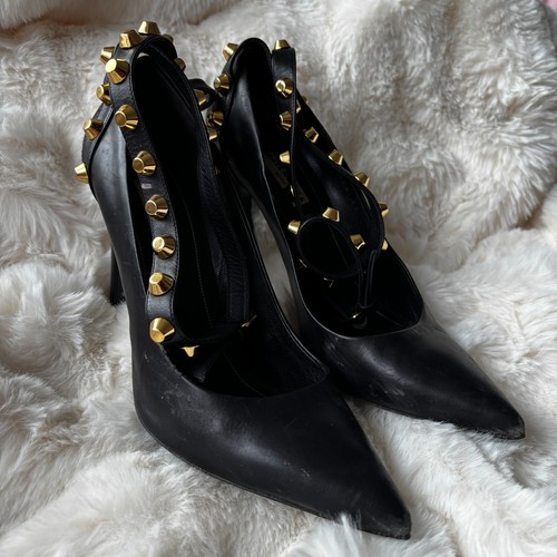 Balenciaga studded heels - studded, 4