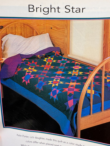 Bright star pieced quilt - star,,