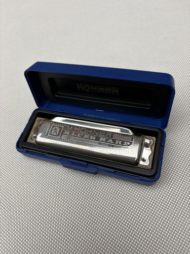 Hohner blues harp made in - m.,