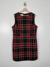 Hobbs Dress Size 16 Red Tweed