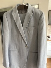 Men’s Blue Linen Suit