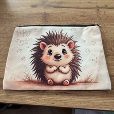 Hedgehog  Pouch Zipped Makeup