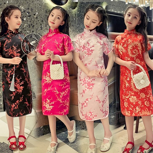 Girls chinese costume dress - girls,