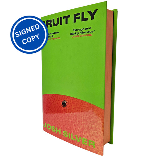 Signed book fruit - book, fly