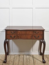 Mahogany cutlery chest - mahogany,