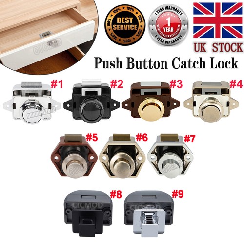 Push button catch - button, latch